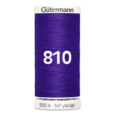 Gutermann naaigaren | 500m | 810 paars naaigaren GM - 500M - 810 - paars 4008015037369
